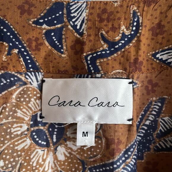 CARA CARA Millbrook Paisley-print Dress In Batik Brown - Picture 8 of 16